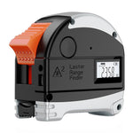 Laser Tape Measure 2 in 1 Laser Measure 131.2Ft/40M, Measuring Tape 16.5Ft/5M, Multifunctional Laser Distance Meter with Type-C Charging and LCD Digital Display For Measuring Area/Volume
