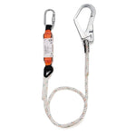 Orange Three-point Full Body Safety Belt, Aerial Work Fall Prevention Safety Rope, Site Fall Protection