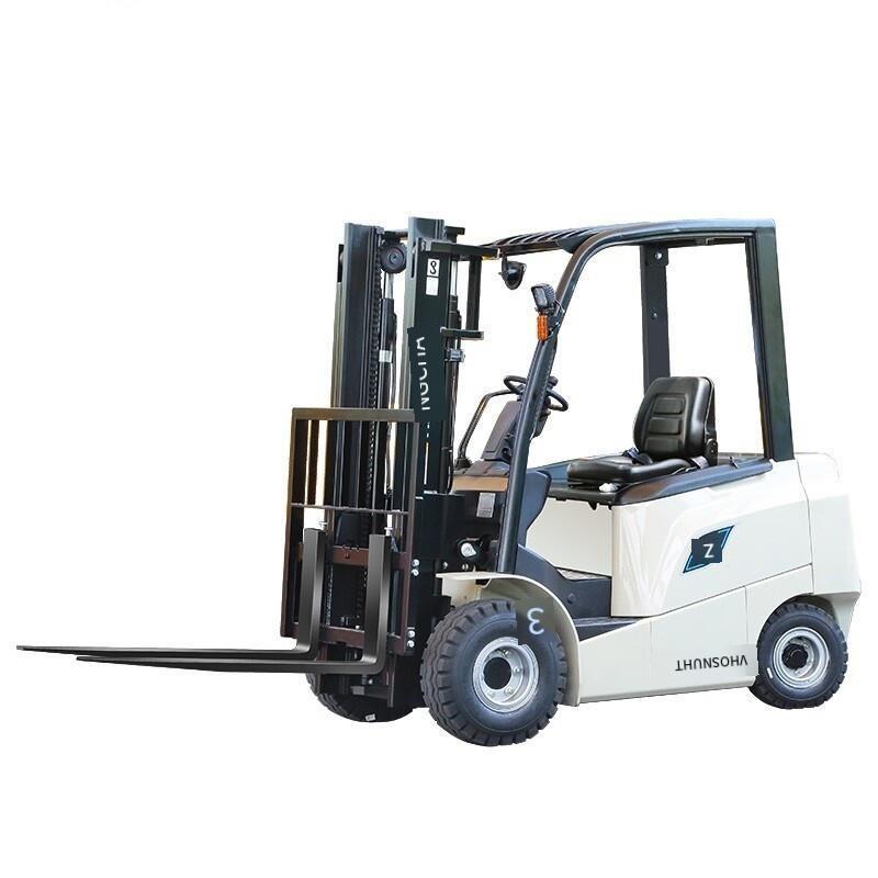 2T All Electric Forklift Lithium Battery Forklift Ride Type Electric Forklift Electric Stacker Loading And Unloading Forklift