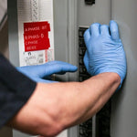 Disposable Nitrile Gloves Thickened Food Cleaning Inspection Waterproof Antiskid Work Protection Kitchen Labor Protection S Size