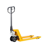 Manual Hydraulic Truck Forklift 2.5t Carrier Hydraulic Tractor Floor Bull Hand Push Pull Pallet Forklift Loading And Unloading Car Fork Width 550mm Polyurethane Double Wheel