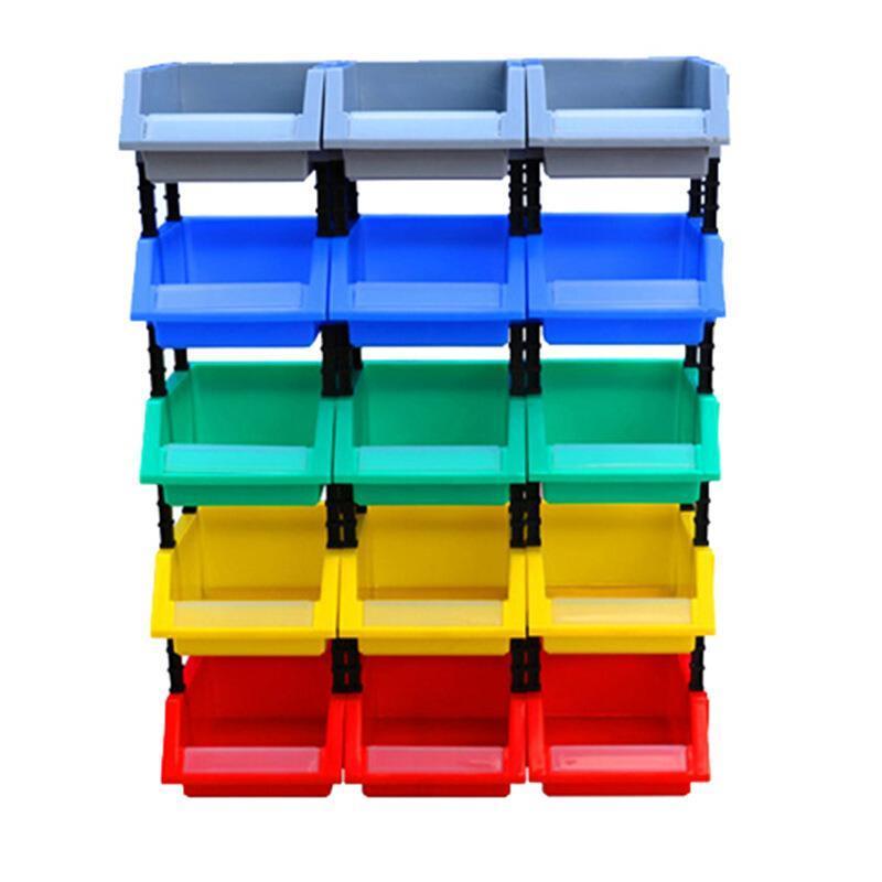 400 * 250 * 160 mm Modular Parts Box Thickened Inclined Plastic Box Material Box Components Box Screw Box Tool Box