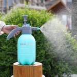 6 Pieces Watering Pot Watering Kettle Air Atomizer Household Sterilizing Alcohol Spray Kettle 2L Kettle Yellow Watering Pot