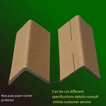 40 Pieces Paper Corner Protector Carton Corner Protector L-type Furniture Corner Protector 3 * 3 * 10 cm
