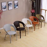 Rattan Chair Balcony Tables And Chairs Single Chair Simple Leisure Stool Teng Chair Small Table Square Table Outdoor Tea Table Combination Sofa Indoor Living Room