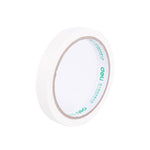 Adhesive Masking Tape General Purpose Painter's Tape Bulk for Painting, Labeling, Packing, Craft, Home, Office, School 15mm * 20Y * 145um White (10 Rolls / Drum)