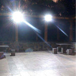 Solar Lamp Courtyard Lamp Projection Lamp LED Outdoor Lamp High-power Outdoor Lamp Door Head Spotlight Waterproof 5m Line Light