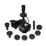 12V24V Solar Brushless Self Made DIY Solar Fountain High Efficiency 3m Water Pump + 8 Kinds Of Nozzles