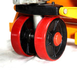 Manual Pallet Truck 2 Tons Hand Hydraulic Forklift 4400lbs(2000kg)Load Capacity 60.6'' x 21.7 '' x 47.2 ''