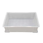6 Pieces Thickened Plastic Plates Logistics Turnover Box Parts Box Pallet Classification Basket Toolbox Storage Box Storage Box Blue 410 * 310 * 145mm