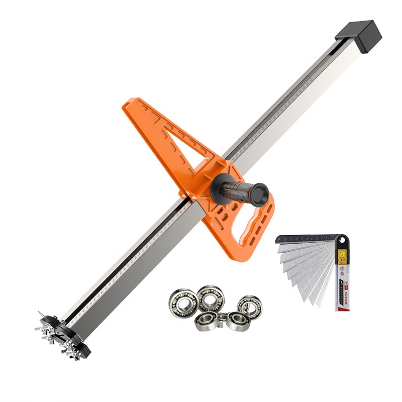 Gypsum Board Cutter Roller Cutting Tool 1 Box Of Blades (10 Pieces) High Precision Portable Cutting Tool Measure, Mark and Cut Wood