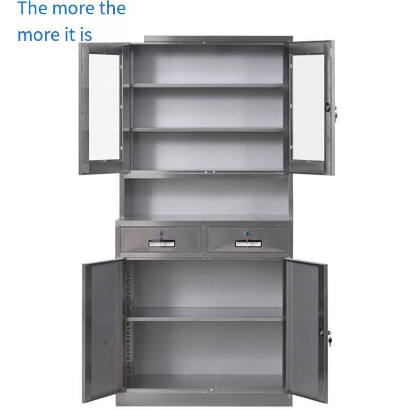 201 Stainless Steel Medicine Cabinet Erdouxi Tool Cabinet Storage Instrument Display YYS-BXG-061