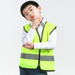 25 Pieces Children's Reflective Vest Reflective Vest Kids Reflective Clothing Primary School Students Reflective Clothing Traffic Safety Vest