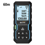 ECVV Laser Distance Meter Range Finder Portable Handle Digital Laser Measure Tool Tape Measure Area Volume Auto Level Auto Height with Bubble Level