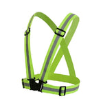 Elastic Reflective Strap Adjustable Night Riding Construction Fluorescent Vest Elastic Safety Vest Body Protection Safety Vests