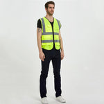 ECVV Car Reflective Clothing for Safety Vest Body Safe Protective Device Traffic Facilities For Running Cycling Sports Clothing Vest