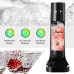 IBAMA Sparkling Water Maker Soda Drink Carbonated Water Machine Easy Fizzy Beverage for Home/Office/Party, (Carbonator Not Included)